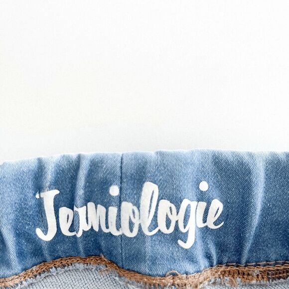 Jeaniologie Womens Classic Denim Regular Rise Jogger Jeans Faded Blue Size 2 - Picture 4 of 10